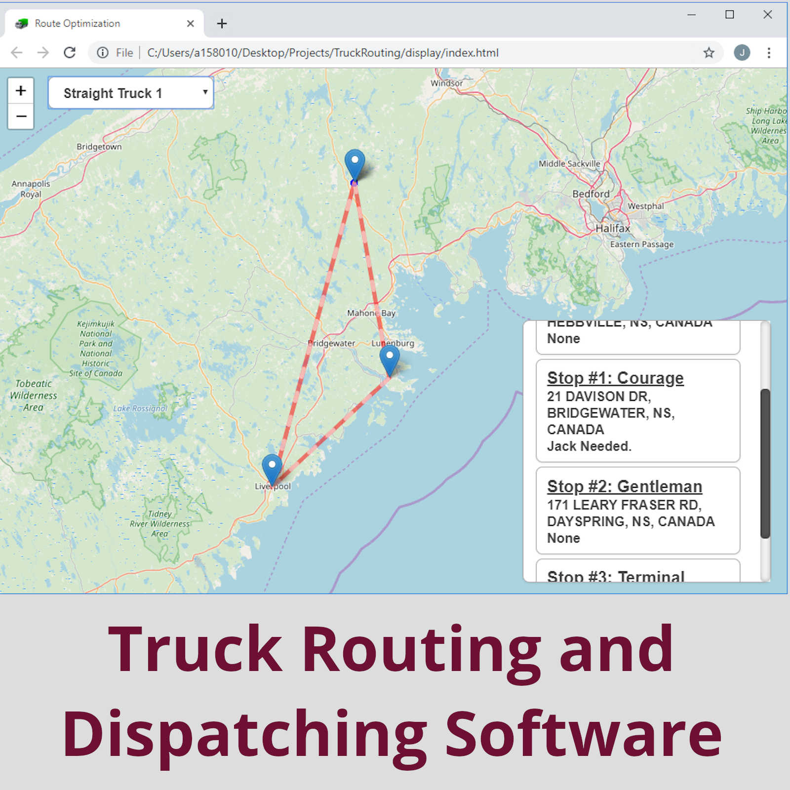 Truck Routing